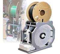 3D Filament Rewinder, Electric Spool Respooler with Smart Start and Stop, Neatly Wraps 1kg Spools for PLA, PETG, ABS, TPU, Nylon and Other 3D Printing Materials