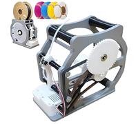 3D Filament Rewinder, Electric Spool Winder with Auto Start/Stop Function, Adjustable Tension and Direction, Supports ≤4mm Diameter for Various Materials