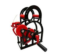 3D Filament Rewinding Machine, Hand Crank Universal Respooler | Hand Crank 3D Filament Rewinding Machine for Efficient 3D Printing, Perfect for Welding Wire and Various Threads