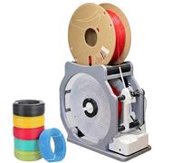 3D Filament Spool Rewinder, Electric Respooler with Smart Start/Stop, Neatly Wraps and Reduces Tangling, Ideal for 1kg Spools, Perfect for 3D Printing Materials