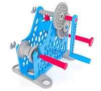 3D Filament Spool Winder, Industrial Filament Respooler for 1Kg Spools, Removable Modular Design with Uniform Wire Routing for 3D Printing Enthusiasts
