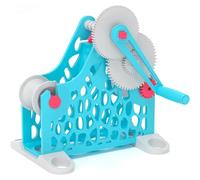 3D Filament Spool Winder, Manual Spool Winder without Tangling, Smooth Rotation, Removable Modular Design, for Wires Weighing 1 Kg, for 3D Printing Enthusiasts, Textile Artists(Blue)