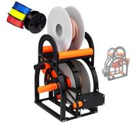 3D Filament Spool Winder, Manual Threading, Removable Modular Design, Fits Spools Up to 20cm Diameter, for 1kg and 3kg Wire