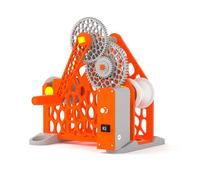 3D Filament Winder - Electric and Hand-Crank Model with Smooth Rotation and Removable Modular Design for 1 Kg Wires, Ideal for 3D Printing and Textile Arts