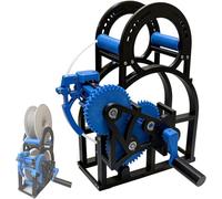 3D Filament Winder - Hand-Cranked Device for Efficient Winding of 20cm Spools, Ideal for 3D Printing Enthusiasts