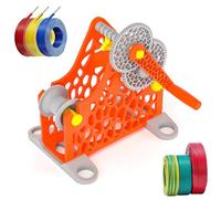 3D Filament Winder, Hand-Cranked Spool Retractor, Detachable Modular Design, Capacity 1KG, Ideal for 3D Printing Enthusiasts, Welders, and Textile Artists