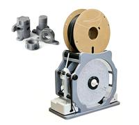 3D Filament Winder Kit with 1 Empty Spool, Auto-Sensing Electric Respooler for 1.75mm PLA ABS, Welding Wire, Sewing Thread, Tangle-Free, Ready to Use Out of Box