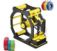 3D Filament Winder Machine - Industrial Respooler with Smart Start/Stop and Adjustable Speed for 3D Printing and Welding Filament