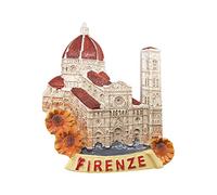 3D Firenze Florence Italy Refrigerator Magnet Tourist Travel Souvenirs Handmade Resin Craft Magnetic Stickers Home Kitchen Decoration Fridge Magnet Collection Gift