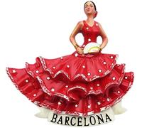 3D Flamingo dancer Barcelona Spain Fridge Magnet Travel Sticker Souvenir,Home & Kitchen Decoration,Barcelona Spain Refrigerator Magnet