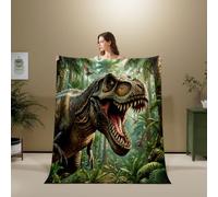 3D Flannel Blanket Dinosaur 130x150cm Teenager Microfiber（XXX 12-3）