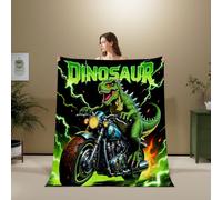 3D Flannel Blanket Dinosaur 150x200cm Aldult Microfiber（XXX 11-12）
