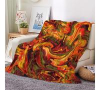 3D Flannel Blanket Marble 180x220cm Aldult Microfiber Fleece Soft Warm Marble Throw Blanket for Bedspread Sofa Couch Bed All Season(style 32-15)