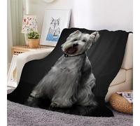 3D Flannel Blanket West Highland White Terrier 100x130cm Kids Microfiber Fleece Soft Warm Animals Dog Throw Blanket for Bedspread Sofa Couch Bed All Season（style 19-19）