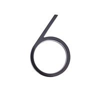 3D Floating House Plaque Numbers Modern Number Door Home Address Black Digital Outdoor Sign Plate 5 Inch Zinc Alloy Lacquered Screw Mounted Exterior Signage 0-9 for Yard Street Mailbox (7)