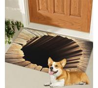 3D Floor Optical Illusion Rug, Rug that Looks Like a Hole in the Floor, Non-Slip Floors Mat for Indoor & Outdoor, Visual Illusion Doormat for Bedroom, Living Room, Porch, Terrace (Color 9,M)