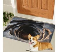 3D Floor Optical Illusion Rug, Rug that Looks Like a Hole in the Floor, Non-Slip Floors Mat for Indoor & Outdoor, Visual Illusion Doormat for Bedroom, Living Room, Porch, Terrace (Color 10,M)