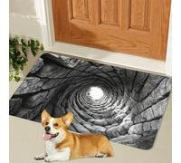3D Floor Optical Illusion Rug, Rug that Looks Like a Hole in the Floor, Non-Slip Floors Mat for Indoor & Outdoor, Visual Illusion Doormat for Bedroom, Living Room, Porch, Terrace (Color 3,M)