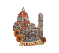 3D Florence Firenze Italy Refrigerator Fridge Magnet Tourist Souvenirs Handmade Resin Craft Magnetic Stickers Home Kitchen Decoration Travel Gift