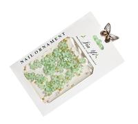 3D Flower Nail Nails Art Rhinestones Mixed Spring Nail Supplies With Beads Manicure Nail Decorations Spring Themed Nail Decorations