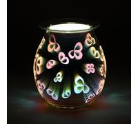 3D Flower Petal Light Up Electric Oil Burner