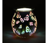 3D Flower Petal Light Up Electric Oil Burner
