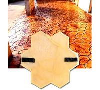 3D Flower Stone Pattern Vertical Horizontal Decorative Impression Concrete Cement Stamp
