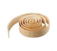 3D Foam Edging Stairway Strip Self-Waterproof Skirting Border Trim Embossed Pe Fabric for Wall for Door Frame Wall Home Plus Cabinets DIY Décor Simple (Yellow Dragon Jade)