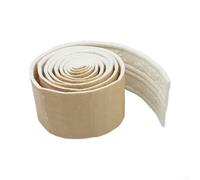 3d Foam Molding Trim Self Skirting Sticker For Wall Ceiling Door Frame Corner Decor Waterproof Xpe Border Strip Yellow And White 230x8cm(Off white)