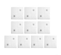 3D Foam Wall Stickers 10PCS PE Brick Panel(Silver) | Soft PE foam, anti-collision safety, soundproof insulation, moisture resistant, 10pcs pack