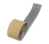 3D Foam Wall Trim, Waterproof Self Skirting Strip and Edge Protector for DIY Home Decor, Flexible Wall Border and Moisture Resistant Molding (Gray)