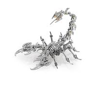 3D For Adults Teens Mechanical Assembly Models,DIY To Build Model Kits,Ideal For Gifts And Decorations,Desktop Gifts For Adults 454 Pcs.(Silver)