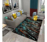 3D Forest Trees Landscape Area Rug Floor Door Mat Carpet Bottomless Hole Optical Illusion Area Rug, Anti-Skid Non-Woven Doormat For For Living Room Bedroom Kitchen 180 X 280 Cm, Easy Cl -545279911326