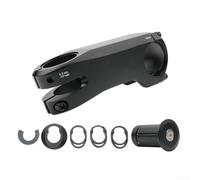 3D Forged Alloy Bike Stem Set Perfectly Designed for Road and Mountain Bikes with Adjustable Angles (80MM)