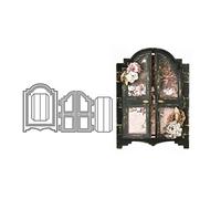 3D Frames and Windows Die Cuts for Card Making,Metal Cutting Dies Embossing Paper Dies for Scrapbooking DIY Album Card Making Supplies (01)