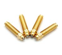 3D FREUNDE Carbon Brass Nozzle Set for Elegoo Centauri - Pack of 4 0.2/0.4/0.6/0.8 mm Replacement Nozzles for Abrasive Filaments - Durable Nozzles for Precise 3D Printing