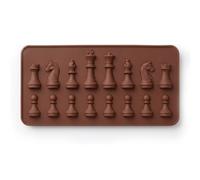 3D Full Shape Chess Mould, Easy Release Silicone Chocolate Moulds for Baking, Non Stick Chess Piece Cake Topper Decoration Mould, Flexible Candy, Jelly, Ice Cube Tray for DIY Craft, 1 Pack