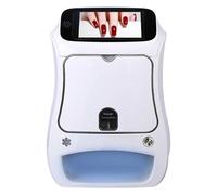 3D Fully Automatic Smart Nail Art Machine, Digital Mobile Smart Diy Nail Art Printer, App Control/Automatic Shape Recognition/Quick Drawing In 10 Seconds, Suitable For Home And Nail Salon Studios
