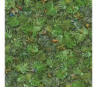 3D Funky Effect Anti Slip 2.5mm Thick Sheet Vinyl Flooring For Home Vinyl Flooring UK Dark Green 2000mm x 6000mm