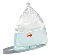 3D Funny Goldfish Case for AirPods - Transparent/Blue Liquid Silicone Shockproof Cover, Cute Cartoon Anti-Drop Protection for AirPods 1/2/3/4 & Pro 1/2 (Blue for airpods 4)