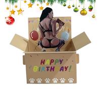 3D Funny Happy Birthday Card, Humorous Happy Birthday Card, Congratulations for Boys, Girls, Son, Daughter, Dad, Mum, Husband, Wife, Sister, Women, Men, Boyfriend, Children