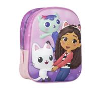 3D Gabby's Dollhouse Backpack For Kids Pink | Girl Cerdà