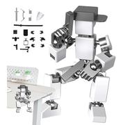 3D Gedruckte Actionfigur - 3,74 Zoll Bewegliche Roboter Actionfigur Modell | ABS Kunststoff Figur - Mit Beweglichen Gelenken Zur Individuellen Montage, Ideal Als Sammlerstück Oder Dekoration Für Schre
