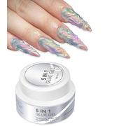 3D Gel - 30ml Sculpting Adhesive Gel. 3d Molding Nail Gell, Nails Polish Nails Art For Beginners Women Home Salon Studio Manicure Professional Grooming DIY Salon At Home Need Lamp