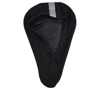 3D Gel Silicone Bicycle Seat Cover, Soft Padded Cushion Designed for Comfortable Riding and Effective Hip Pain Relief (Red)