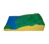3D Geographical Tectonic Plate Model - Scientific Sedimentation Model for School Teaching Aids and Interactive Learning Displays
