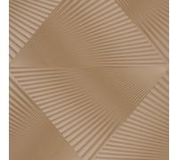 Paste the Wall 3D Effect Gold Vinyl Wallpaper Geometric Erismann 10404-30