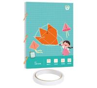 3D Geometry Book 9 12 15 Solids Set - Interactive Geometry Learning Game for Students Teens Beginners | Educational Shape Models for Homeschool Preschool Kindergarten Group Study Travel Use