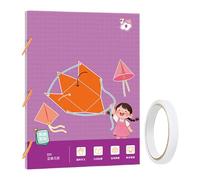 3D Geometry Learning Book - 3D Geometry Learning Toy with 9/12/15 Solid | Space Thinking Educational Toys | Classroom Beginners