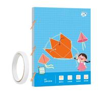 3D Geometry Learning Book, Solid Educational Toys Set, 9/12/15pcs Space Thinking Learning Tool, Classroom Activity for Beginners, Travel, Eco